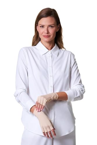 Coolibar Fingerless UV Sun Gloves - UPF 50+ Sun Protection - Ouray - Image 5