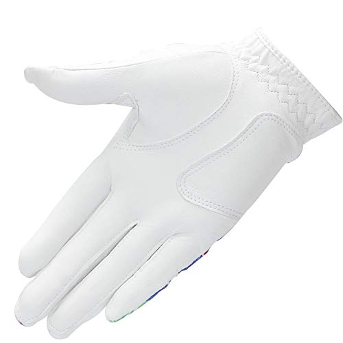 wosofe Golf Gloves for Women Ladies Soft Leather Accessories Breathable for Non Slip Gloves 1 Pair - Image 6
