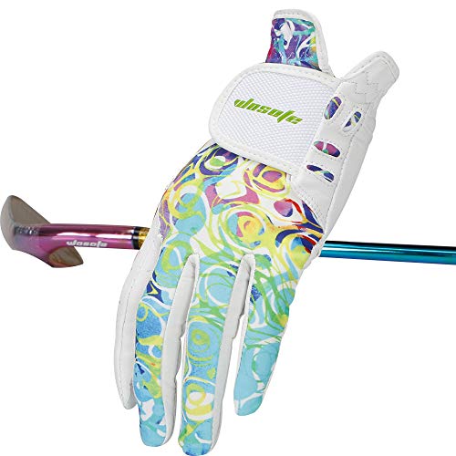 wosofe Golf Gloves for Women Ladies Soft Leather Accessories Breathable for Non Slip Gloves 1 Pair - Image 4