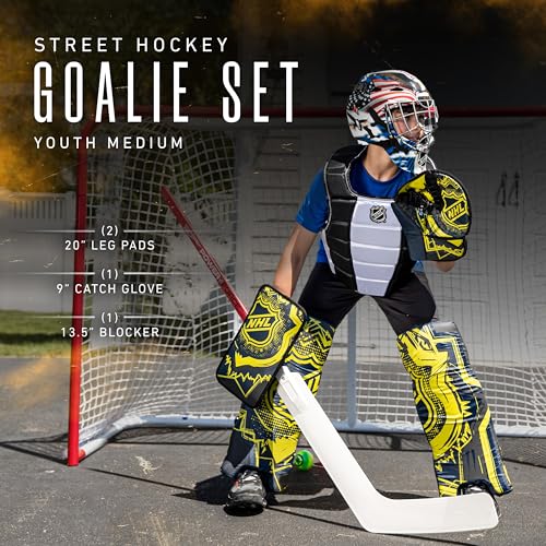 Franklin Sports Extreme Street Hockey Goalie Set - Image 3